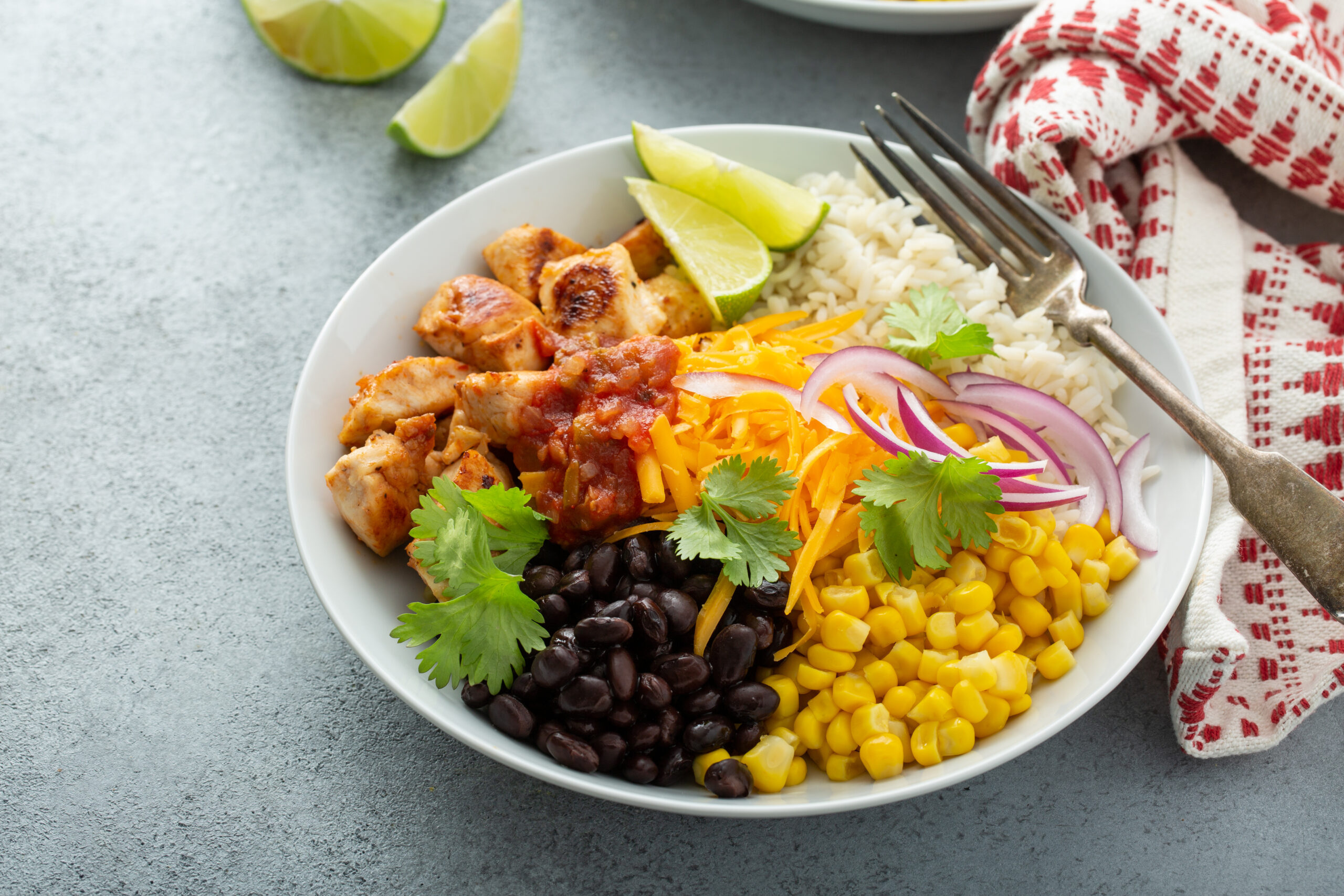 chicken burrito bowl