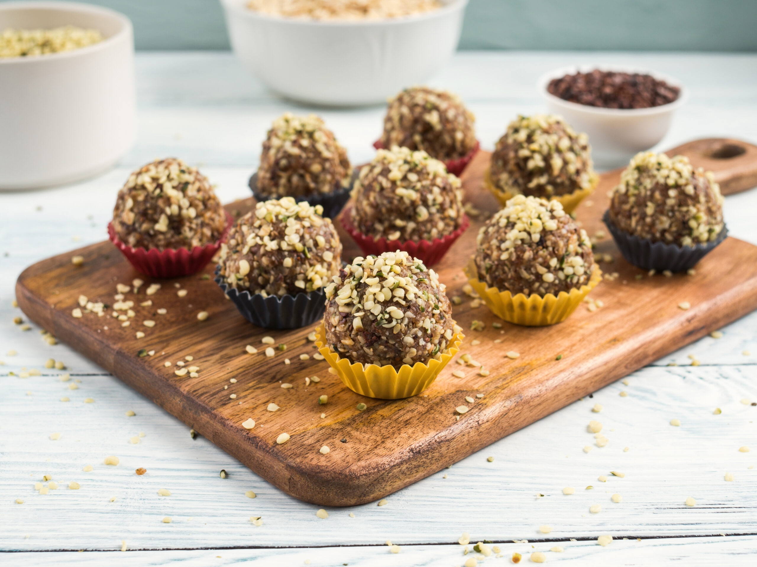 banana chocolate bites