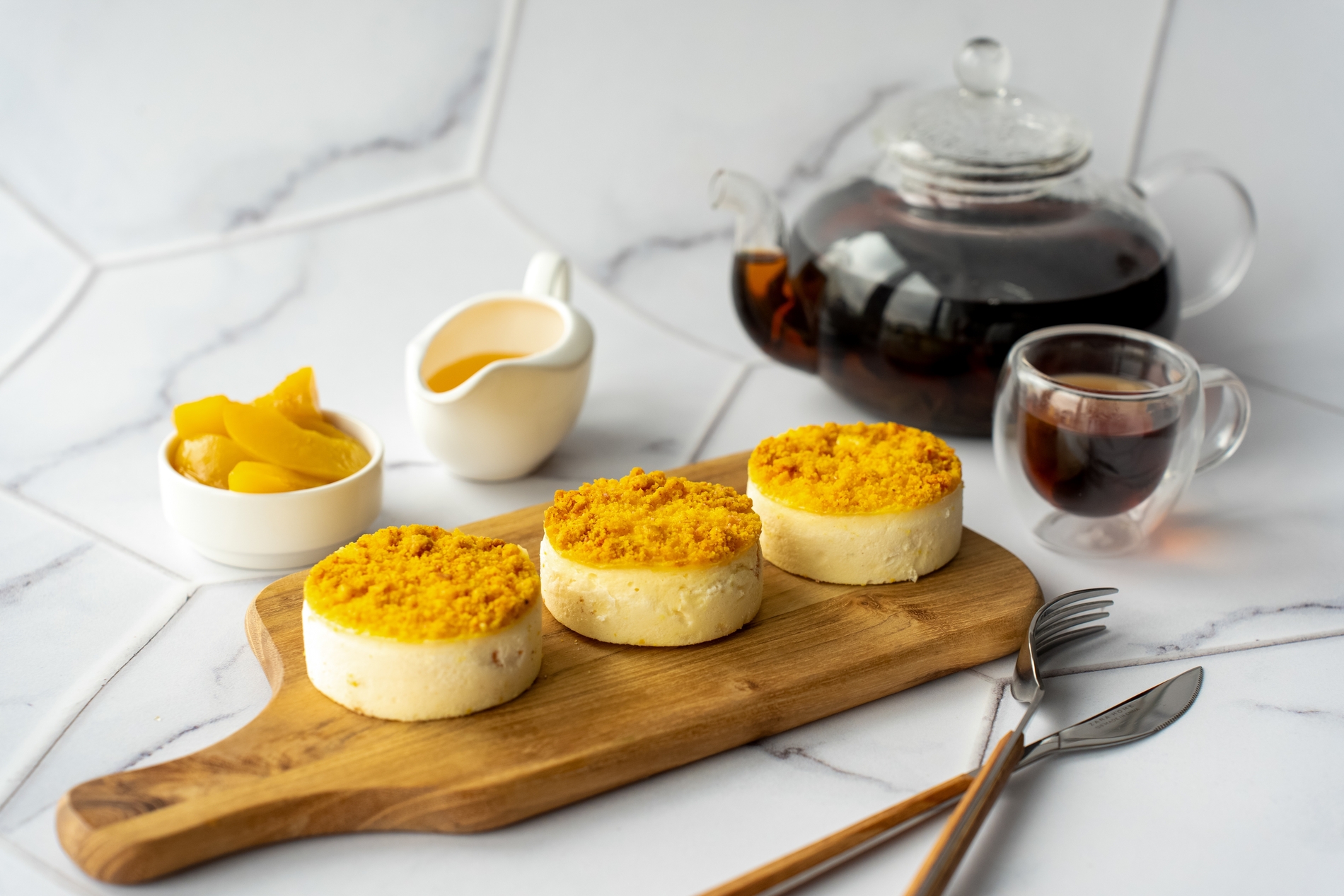 mini cheesecakes