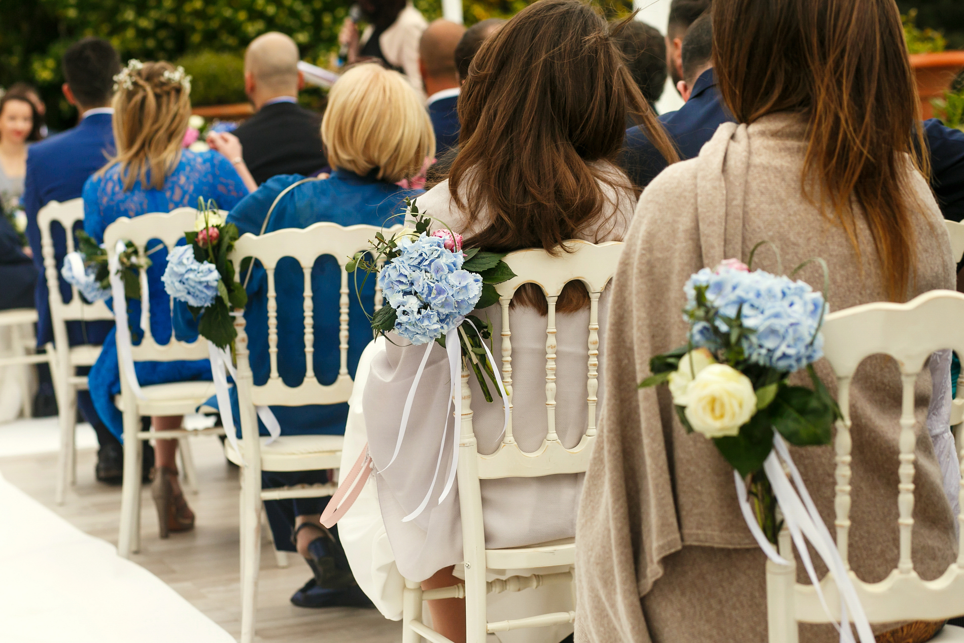 wedding guests