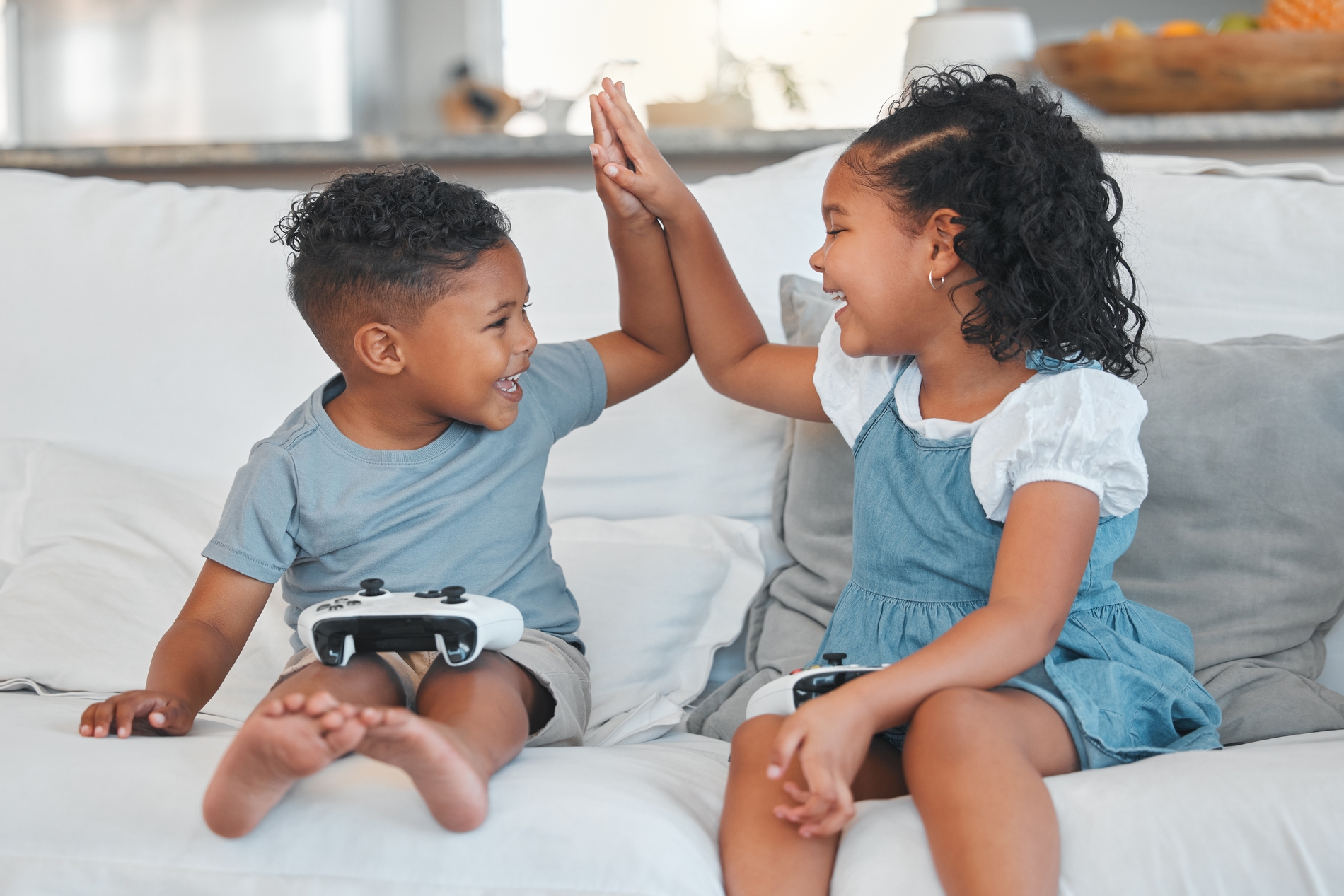 Kids playing